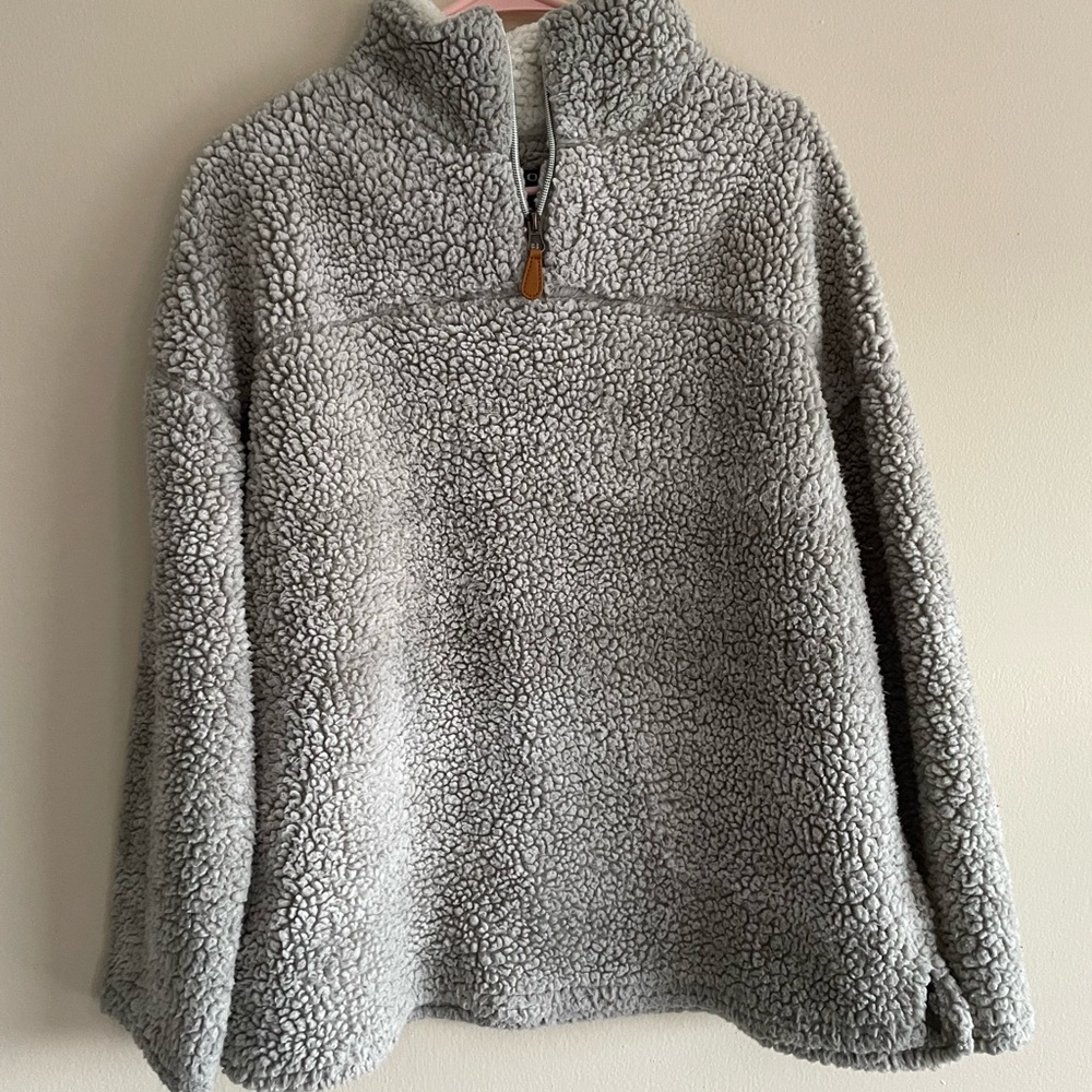 Grey Teddy Jacket
